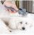 New Technology One Click Comfortable Clean Dog Round Self Cleaning Appliance Pet Comb Brush