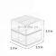Clear Desk Storage Box Acrylic Organizer with Drawers for Office Home
