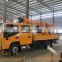 OrangeMech Portable geotechnical truck mounted rig for sale / truck water well drill rig / rotary drilling rig mounted on truck