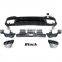 REAR DIFFUSER for Mercedes C253 Glc63 S Coupe AMG 2019-2022