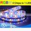 Superior quality 240led/m rgbw led strips 5m flexible