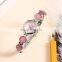 JW 6272 Ladies Quartz Analog Charm Wrist Watch And Bracelets Silver Watch Women