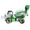 2 cubic self loading concrete mixer truck price