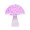3D Mushroom Night Light Touch Control 2 Colours LED Table Light USB Rechargeable Table Lamp