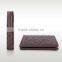 High Quality Brown color Genuine Real Ostrich leather SIM card slot Small Wallet for men