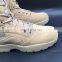 High Quality  Zip Sided Safety Boot Shoes Military Army Safety Shoes