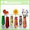 custom plastic soft flower vase/PVC portable vase