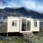 China Luxury Prefabricated 20ft Australia 3 In 1 Folding Mobile Homes 20ft Expandable Container House For Sale