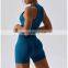 Wholesale Tik Tok Athletic Clothing Ladies Gym Fitness Sport Workout Clothes Activewear Seamless Women Jogger Wear Yoga Suit Set