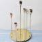 Vintage Gold Silver Candle Holder Stand Candelabra Centerpiece for Wedding Dinner Party Tabletop Decoration At Low Price