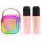 Karaoke Complete Set Party Speakers With Wireless Mic And Karaoke Ready Bluetooth Rgb Light
