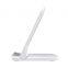 15W Portable Dual Coil Desktop Wireless Charger Outdoor Travel Safe Charging Portable Foldable Mobile Phone Charging Stand