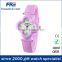 new arriving colorful lady watches with silicone material fashion lady watch customizing
