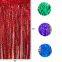 Star-Patterned Foil Fringe Curtains - 1*2m Wave Design for Festival & Celebration Backdrops
