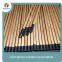 Varnished Eucalyptus Wood Broomstick With Dustpan and Brush Set for Household Cleaning