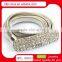 China supplier silver pave diamond body belly chain waist chain