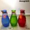 custom colored painting glass vases for household decor 200g