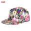 wholesale in-stock flora flat peaked snapback hat