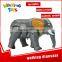 roaring plastic zoo animal elephant toys for toddlers