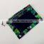 Camouflage open window PU material pencil pouch