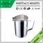 stainless steel measuring cup with scale