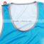 Topwise sublimation Summer style blue vest singlets gyms sports waistcoat