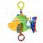 babyfans Stuffed Cute Musical Fish Toy Educational Baby Toys Baby Rattle