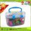 continued selling colorful wooden beads toys OEM kids educational big shape beads EZ3006