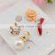 New Sexy Flowers Heels Shoe Asymmetric Earrings Women 18K Gold Plated