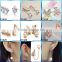 Latest design earring crystal ladies beautiful stud earring designs for women