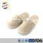 Custom embroidery/transfer print logo disposable hotel slippers