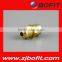 High quality NPT USA Standard brass flare fitting