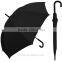 YR1674 Black Handle Umbrella RainStoppers RainSun Fashion Travel UV Protection Umbrella