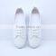 Europe hot selling casual shoes white shoes for women 2016