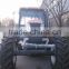 Chinese Red !! Big Farm Tractor, 130 hp 4WD Farm tractors with implements,front end loader,backhoe,log trailer with crane