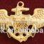wholesales fashion colorful AE 2 wing shape metal pin badge