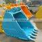 excavator heavy duty bucket 1.6CBM for Kobelco 30T excavator