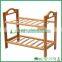 Customed Size Bamboo Shoe Rack Shoe Shelf
