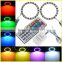 For prius head light RGB/ COB 60 40 50 mm 5050smd angle eyes halo rings halo kits