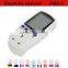 Wireless Digital Power Meter Socket with Electricity Usage Monitors CE certificate