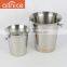 Personalized Stainless Steel Cooler Bucket/mental Ice Bucket/insulated Ice Cooler Bucket