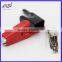 Best seller iron alligator clip with PVC