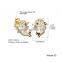 Express In Spanish Crystal Dolphin Elephant Earring