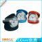 hot sale fashion design leather alarm clock , leather table alarm clock