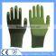 13 Gauge Bamboo Fiber Woven Crinkle Latex Rubber Work Gloves