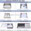 Small radius undermount double bowl stainless steel wash basin
