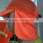HI-VIS reflective safety cap with neck cover for neck sun shield