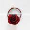 2016 Camellia Rose Flower Head Hair Band Rubber Band Tousheng Big Pearl Hair Clips for Women Accesasorios
