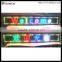 Semi-outdoor single side full color RS232 communication P10-16x128RGB lamp LED display panel price