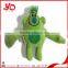 2015 Custom stuffed plush toy, green soft plush toy, mini plush toy